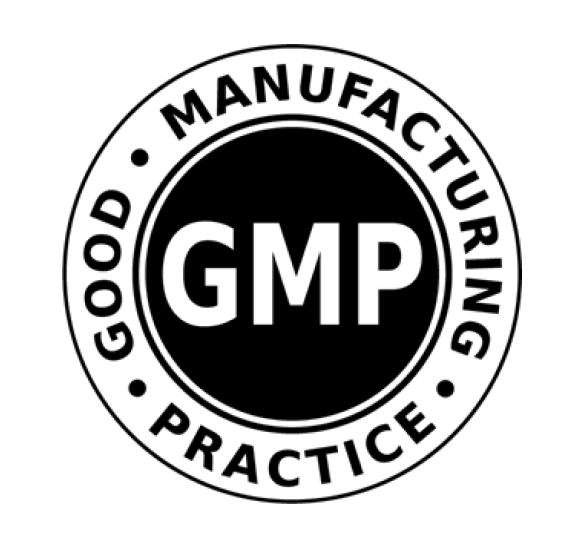 The logo for GMP.