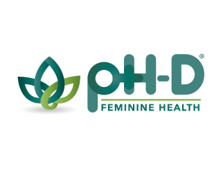 The logo for phD Feminine Health.