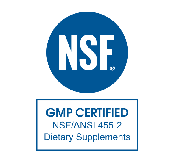 The logo for NSF.